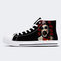 Horror Print - High Top Canvas