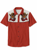 Tiger Cowboy - 100% Cotton Shirt