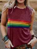 Pride Day Colorful Rainbow Print Casual Shirt