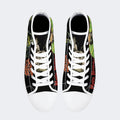 Unisex More Brains Print - High Top Canvas