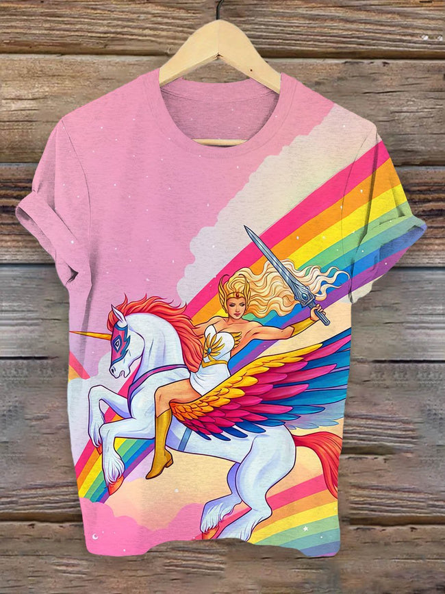 Vintage 1980s Cartoon Print T-shirt